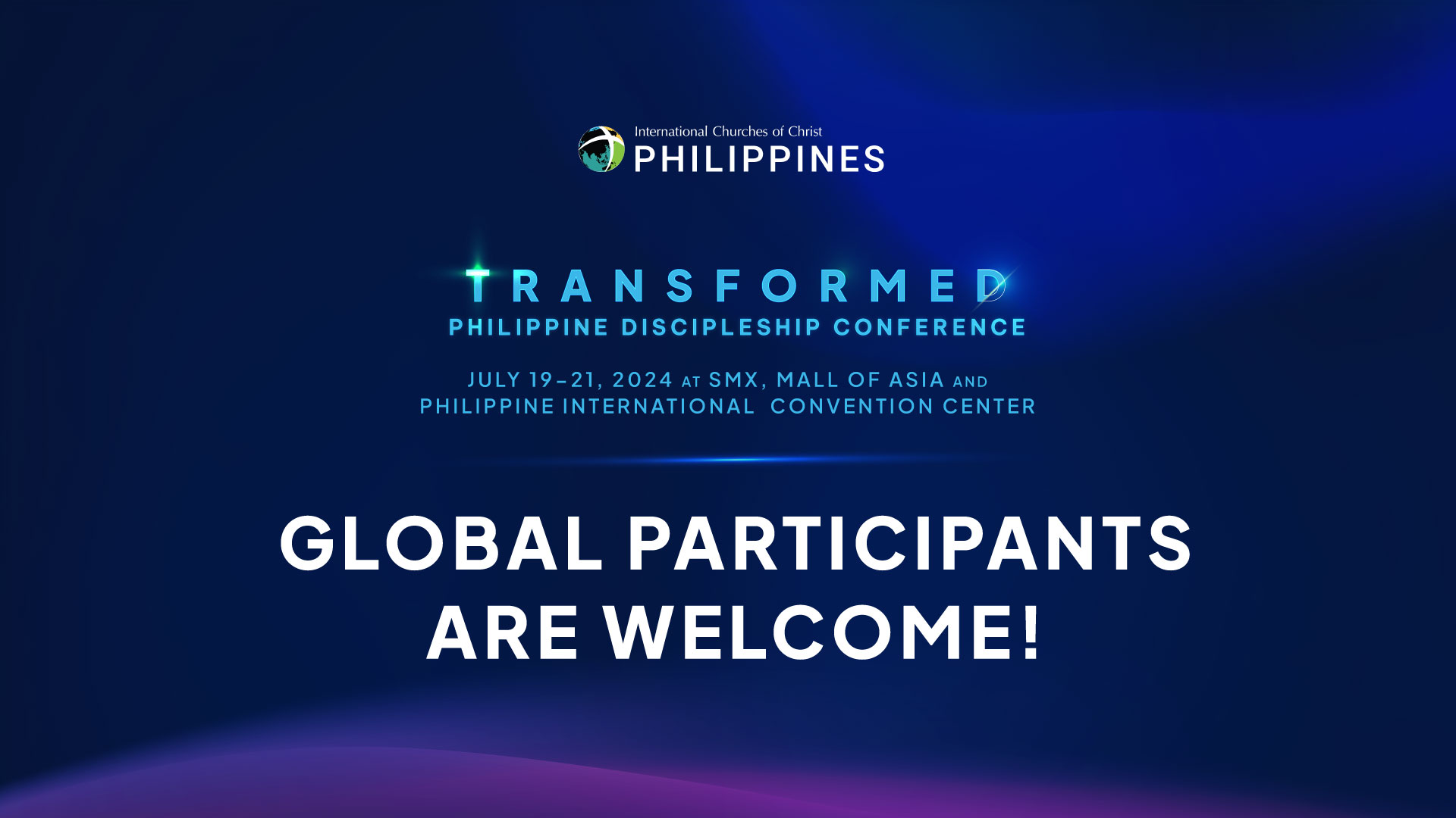Join the Transformation: Global Participants Invited to the Philippine Discipleship Conference 2024