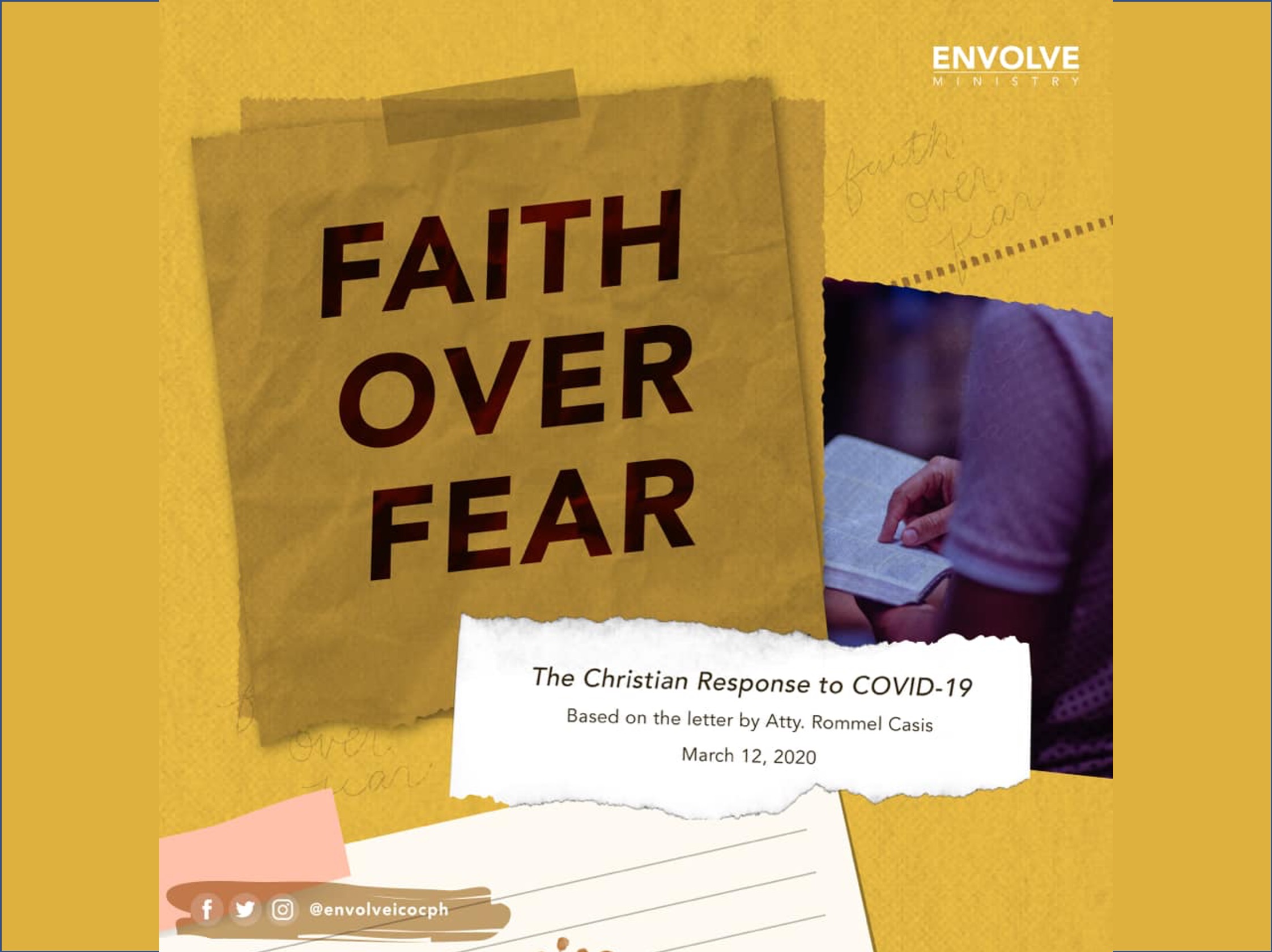 Faith Over Fear: The Christian Response to Covid-19