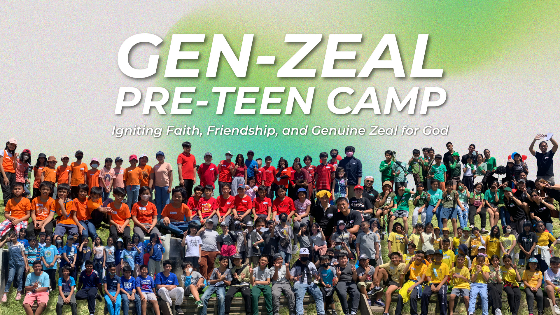 Gen-Zeal Pre-Teen Camp Igniting Faith, Friendship, and Genuine Zeal for God