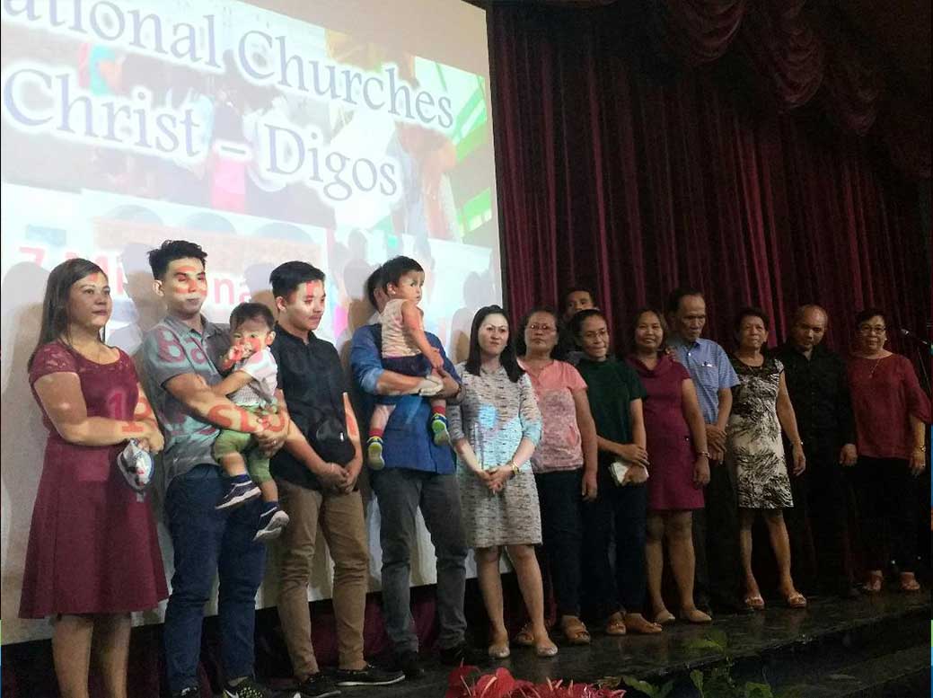 ICOC Davao Sends Off ICOC Digos Mission Team