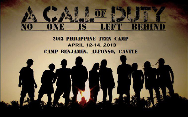 A Call Of Duty: Philippine Teen Camp 2013
