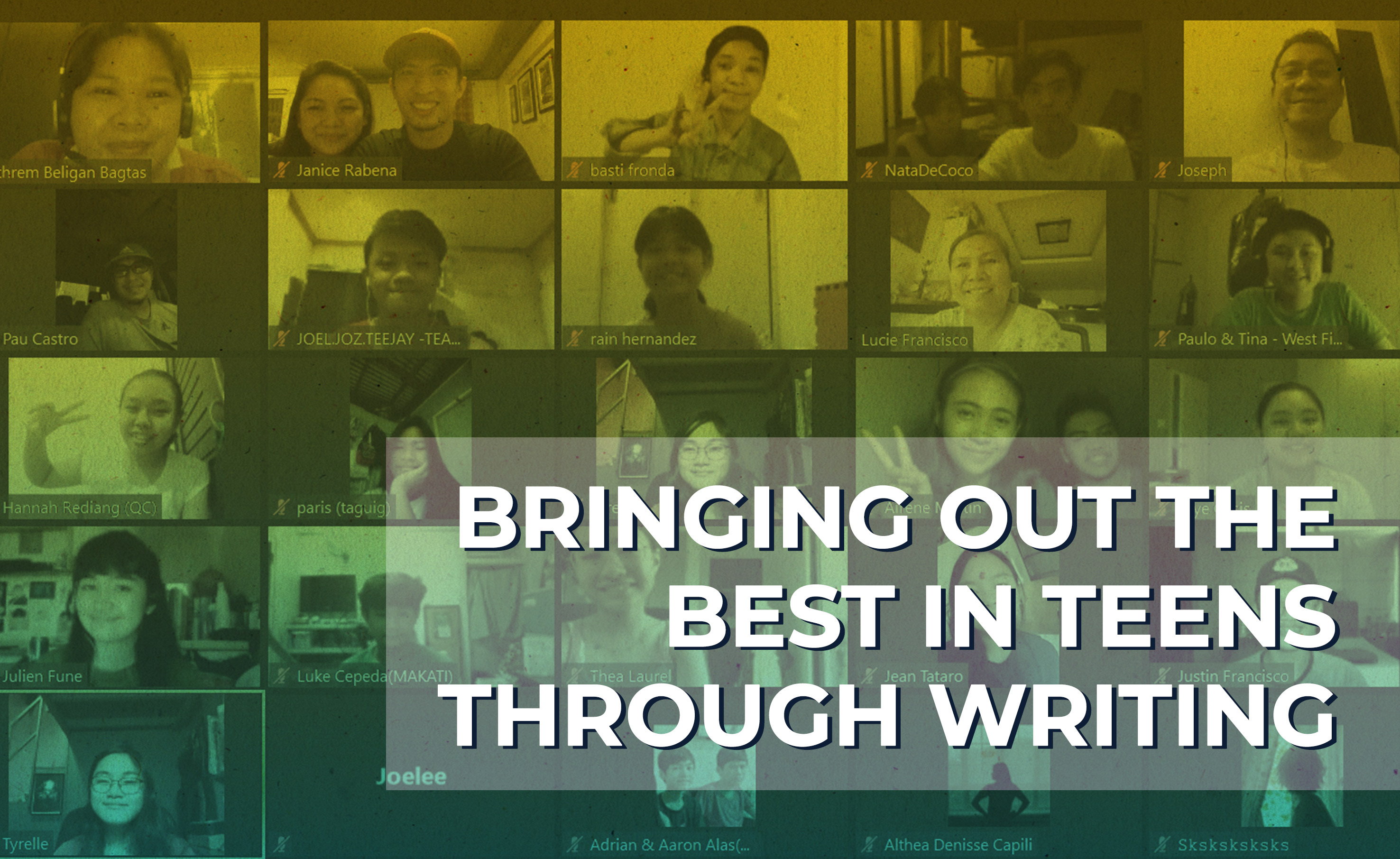 Bringing Out the Best in Teens Through Writing