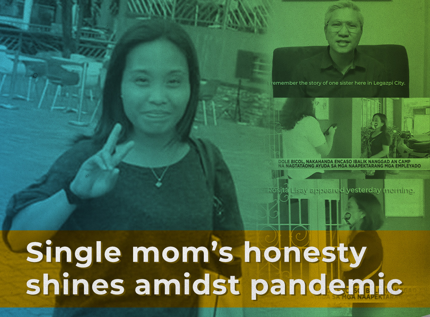 Single mom's honesty shines amidst pandemic